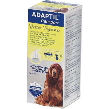 Adaptil Antistressmiddel - Transport Spray Hond - 20 ml