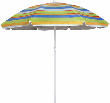 Zoem Parasol Extra Strong Groen/Blauw – Inclusief Parasolhouder & Draagtas – Ø 160 cm