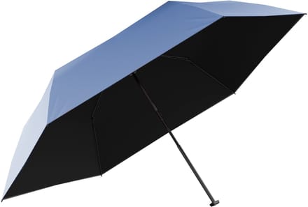 Knirps paraplu US.050 Ultra Light Slim Manual Blue With Black Coating Lichtblauw