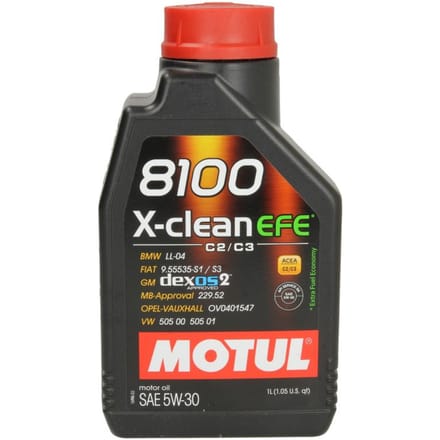 Motorolie MOTUL 109470 8100 X-Clean EFE 5W30 1L