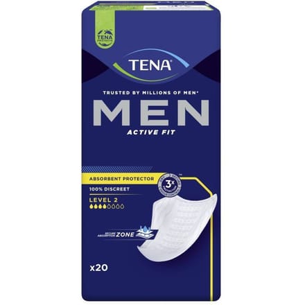 TENA Men Active Fit Absorbent Protector Level 2 750776 20 Overige