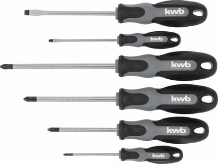 KWB Schroevendraaier set 6-delig 141199