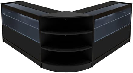 Andromeda led-winkeltoonbankset - zwart - lm60 & 2xc1200