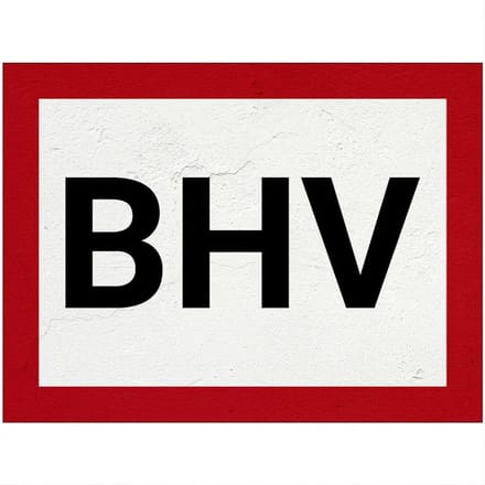 BHV bord | Forex Re materiaal | 40 x 30 cm