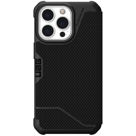 Urban Armor Gear Metropolis Series iPhone 13 Pro Hoesje Kevlar Zwart