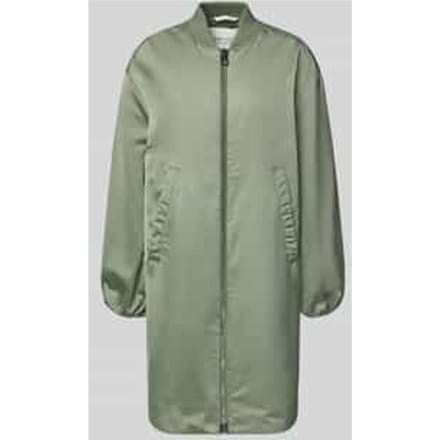 regular fit blouson-lange jas met college-kraag