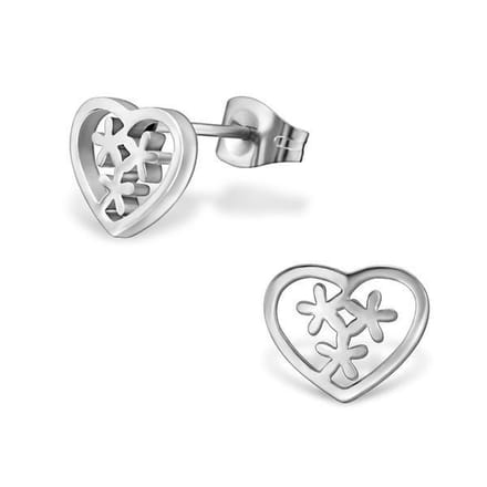 Amanto Oorbellen Chamel - Dames - 316L Staal PVD - Hart - 8 x 10 mm