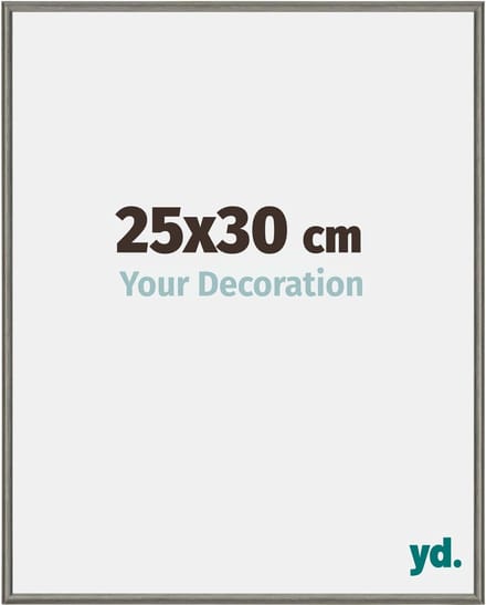 Your Decoration - Fotolijst 25x30 cm - Aluminium - Mercury Structuur - New York