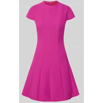 Nauwsluitende kokerjurk met viscose model 'Kejala'