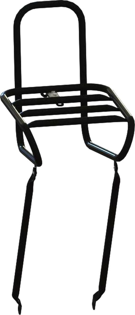 Voordrager 26/28 Steco Smooth 25 cm - glanzend zwart