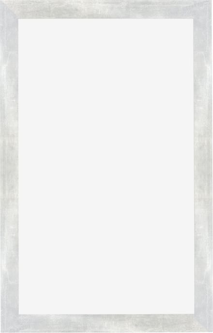 Fotolijst 33x48 cm - MDF - Zilver Glanzend Vintage - Marseille