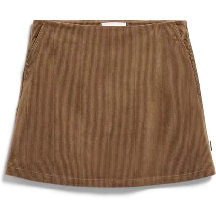 Regular fit minirok van katoenmix in corduroy look