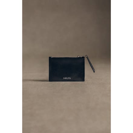 Mikuta The Black Leather Wallet Black Größe: OS | Geldbörsen Outlet | Damen | Schwarz