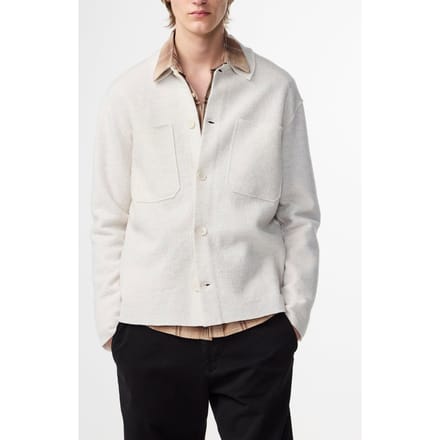 NN.07 Jonas Hybrid/blazer Ivory Taglia: S | Giacche leggere Outlet | Uomo | Bianco
