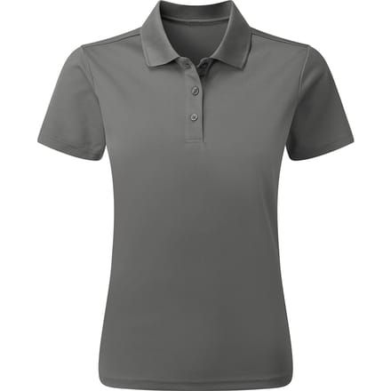 Premier Dames/Dames Duurzaam Poloshirt (Donkergrijs)