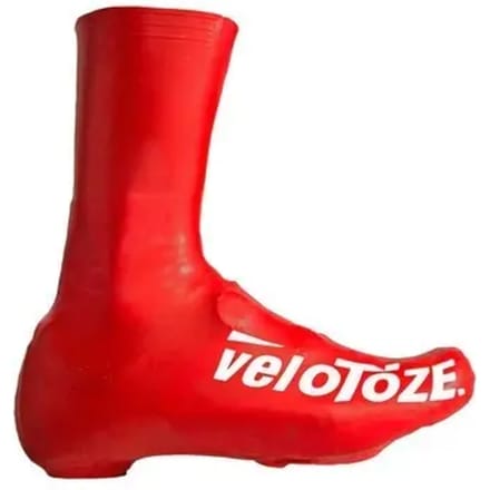 veloToze Tall Shoe Cover/Road - Red -  Medium - Overschoenen