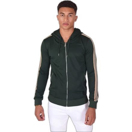 Zip-up hoodie met ruiterstrepen Project X Paris