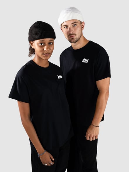 RIPNDIP Lord Nermal Pocket T-Shirt zwart