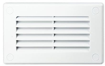 Ventilatierooster Plat Kanaal Hoekig 55 x 110 mm voor Ventilatie