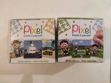 PIXELHOBBY PIXEL SET 2 KUBUS PIRAAT/VOETBAL