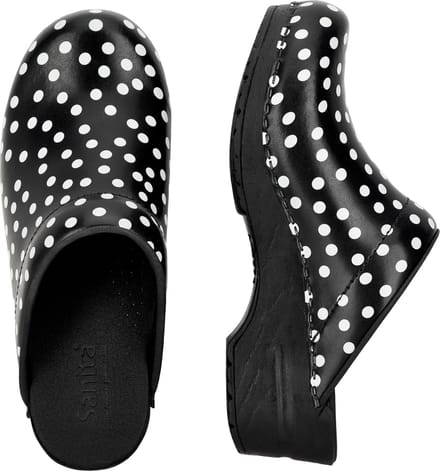 Sanita Dames Open Klomp Original-Fenja Open Black