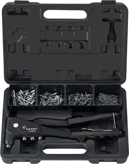 BLACK EDITION Popnageltangset 205-delig