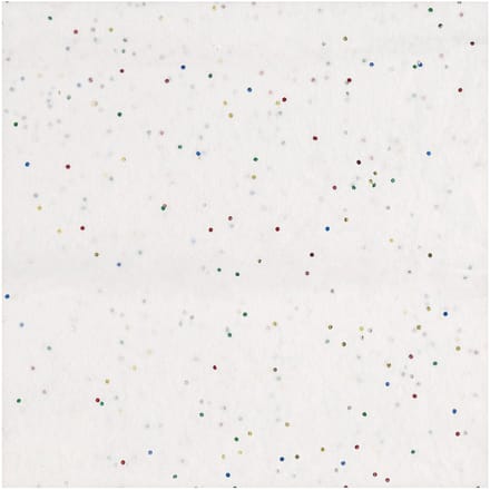 UNIQUE - 5 vellen glitter vloeipapier
