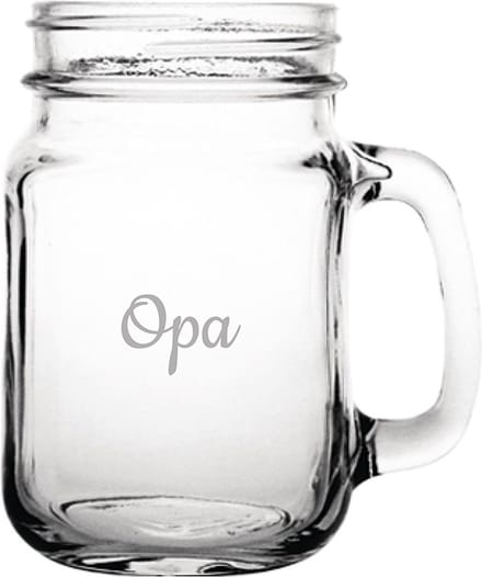 Gegraveerde Drinkglas 45cl Opa