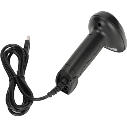 Draagbare Barcode Scanner Snelle Scanning IP54 Waterdicht Ergonomisch Ontwerp USB Barcode Scanner voor 1D 2D Barcode QR gray