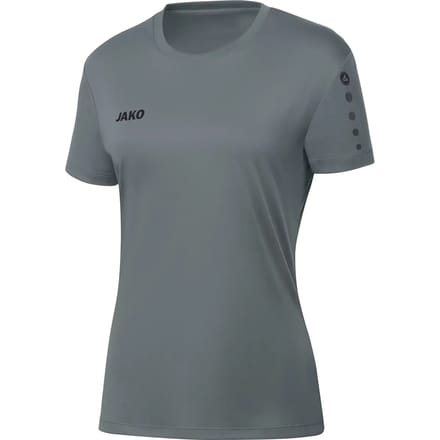 Jako Team Shirt Korte Mouw Dames - Steengrijs | Maat: 40