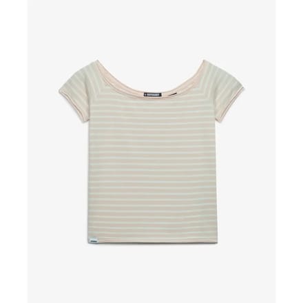 Bardot top T-shirt met blote schouders voor dames Superdry