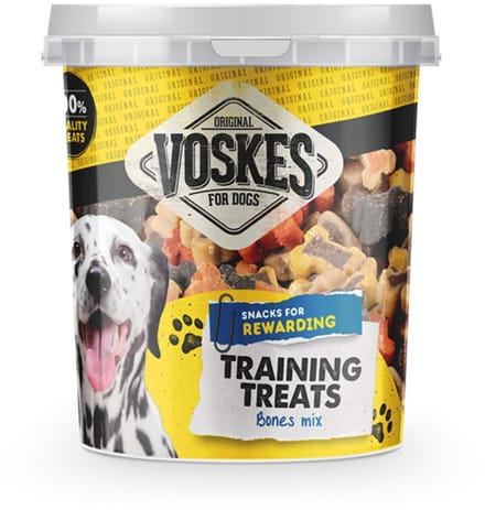 Voskes Hondensnack Training Mix Pot - 12 x 500 gr - Voordeelverpakking
