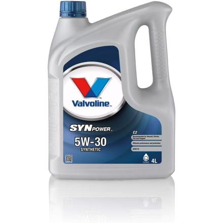 Motorolie VALVOLINE 891084 Synpower C2 5W30 4L