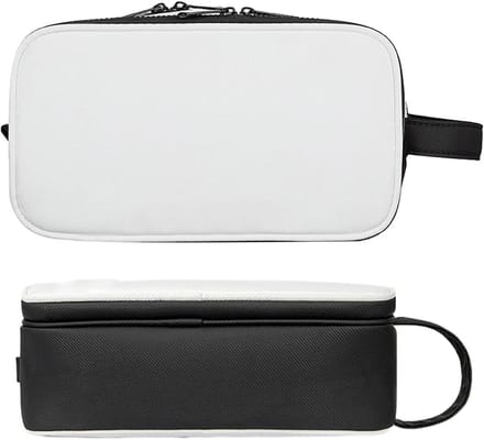 Golfbal Tas Pouch - Golf Organizer - Golfen Onderweg - Grote Capaciteit - 265 x 10 x 145 cm - Wit