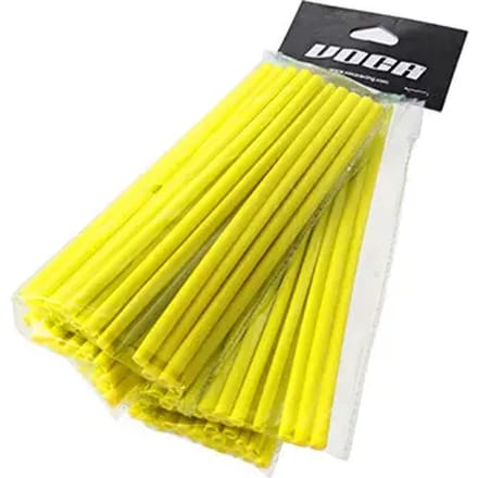 Motorfiets spaak covers kit voor + achter Voca Racing Spokes
