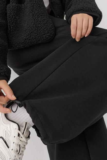 Barrel Fit Basis Verhoogde Sweatpants