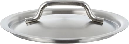 Roestvrijstalen deksel met stalen brug - 16 cm diameter