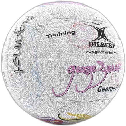 Gilbert Netball Signature Balls - Size 5 - Player Fisher