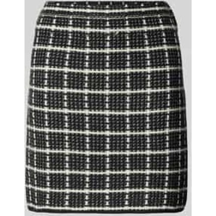 Smalle mini-rok met ruitjesmotief, model 'KIA'