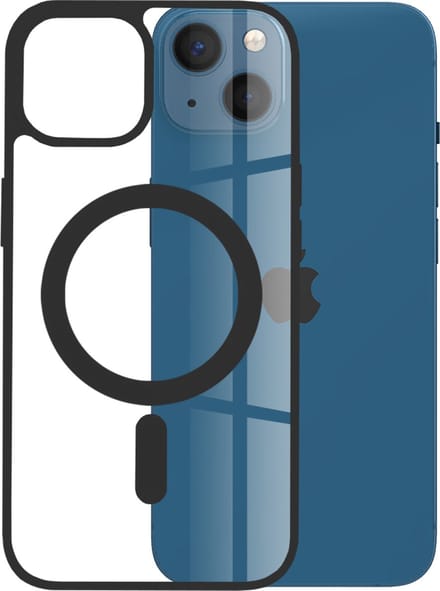 Techsuit MagSafe Pro Hard Case Back Cover hoesje voor Apple iPhone 13 - Zwart