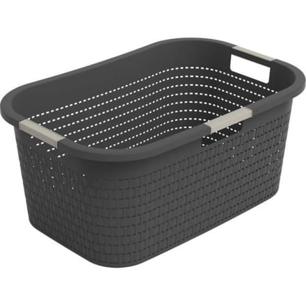 Rotho - Wasmand - 40L Country - Antraciet