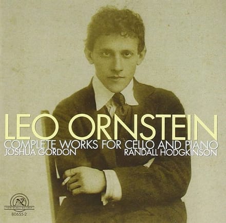 Randall Hodgkinson & Joshua Gordon - Ornstein: Complete Works for Cello and Piano (CD)