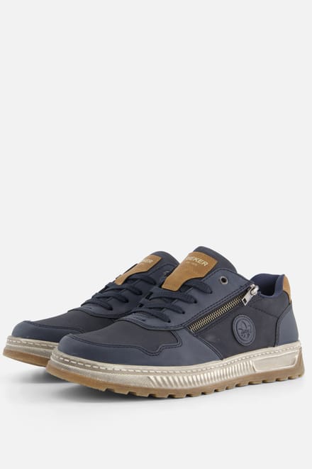 Rieker Sneakers blauw Synthetisch - Maat 43