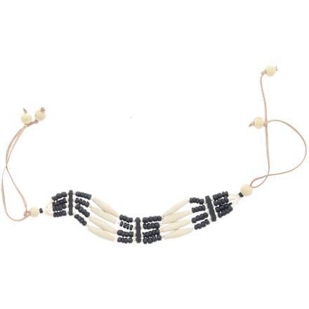 Behave – Choker dames sieraden – Boho stijl – Zwart naturel look