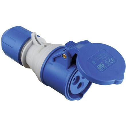 AS Schwabe powerlight CEE Kupplung 61487 CEE-koppeling 16 A 3-polig 230 V 1 stuk(s)