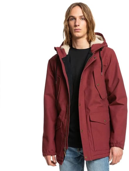 Quiksilver The Big Drop Jas Rood XS Man