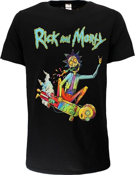 Rick and Morty Psychedelic Rick Epic Skateboard T-Shirt - Officiële Merchandise - M