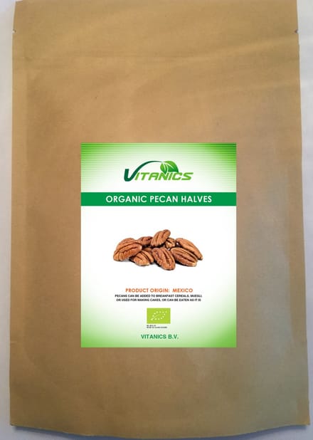 Biologische Pecannoot Helften 500g