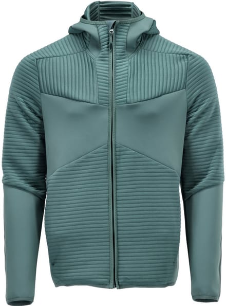 MASCOT Customized Fleece capuchontrui rits - 22603-681 - lichtbosgroen - maat M