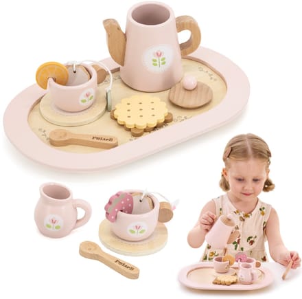 Viga Polarb Houten Theeservies Thee Fantasie - UNI
